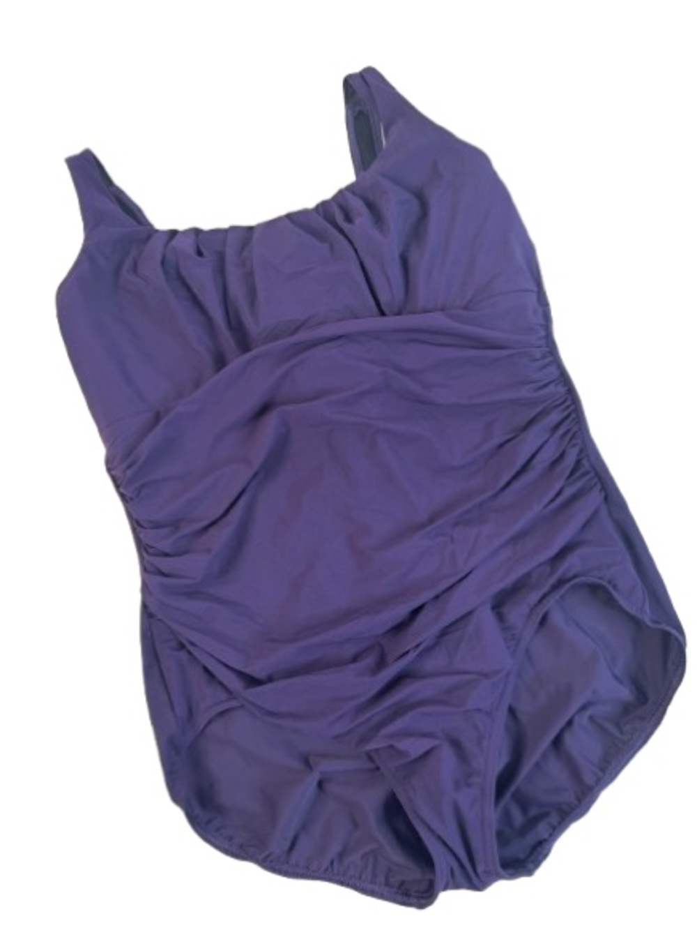 Lands’ End Purple One-Piece Swimsuit
